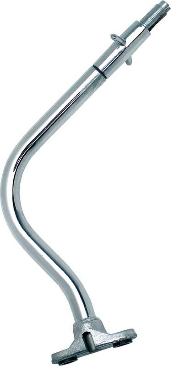 OER 1965-67 Chevelle, El Camino, Nova, Malibu, Impala, Muncie Shift Arm, 4 Speed, with Front Bench Seat, Chrome A513D