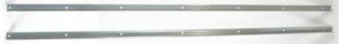 OER 1954-59 Chevrolet, GMC, Bed Angle Strips, 1/2, 3/4 Ton, Short Bed, Stepside, Raw Steel, Paintable 110114
