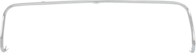 OER 1957 Chevy Bel Air, 150, 210, Nomad, Instrument Cluster Upper Molding, Chrome TF100252