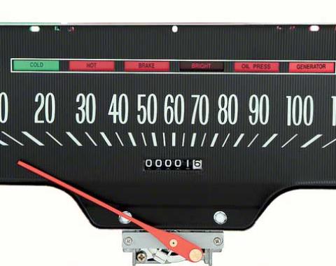 OER 1966 Chevrolet Full Size Speedometer 6456802