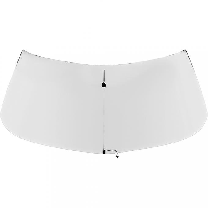 OER 1971-76 GM B-Body Coupe/Hardtop, Windshield Glass, With Antenna, With Mirror Bracket, Clear DW778C