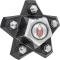 1981-88 Monte Carlo, ZJ7 Wheel Center Caps, with Shield, Set of 4