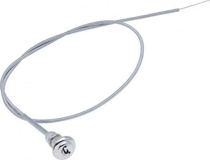 OER 1955-59 Chevrolet/GMC Truck, Choke Cable, With Chrome Knob 559700C