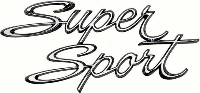 OER 1966-67 Chevy II / Nova "Super Sport" Quarter Panel Emblem 4227012