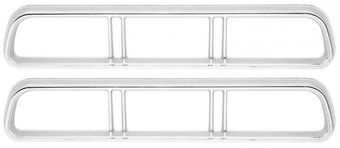 OER 1967 Impala / Caprice Tail Lamp Bezels CX1879
