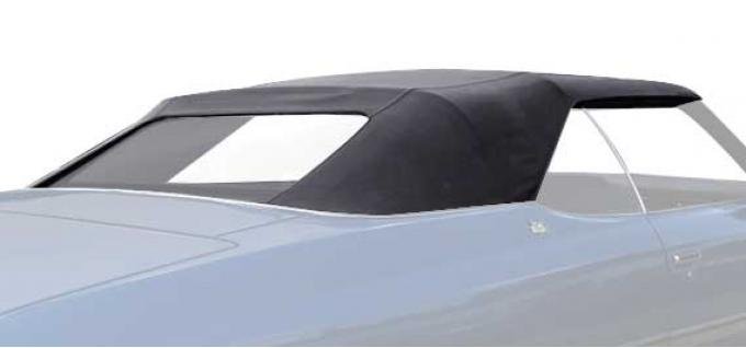 OER 1965-66 GM B-Body, Convertible Top Kit, With Glass Rear Window, Pinpoint Vinyl, White *CT133221