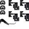 OER 1965-67 Impala, Caprice, Windshield Molding Clip Kit, 2 Door Hardtop R368C