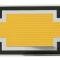 OER 1973-74 Chevrolet Truck and SUV, Bow Tie Grille Emblem, Gold, Silver and Black, Aluminum 153900