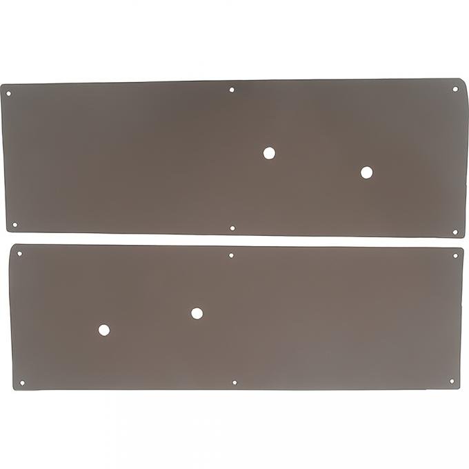 OER 1947-55 Chevy, GMC Pickup Truck, Cardboard Interior Door Panels, Brown, Pair CT189