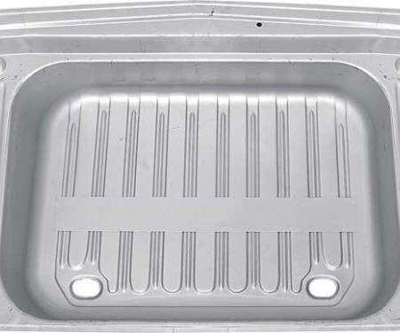 OER 1963 Impala, Bel Air, Biscayne, Full Trunk Floor, w/o Drop Offs or Rear Cross Rail, Weld-Thru Coated 153114W