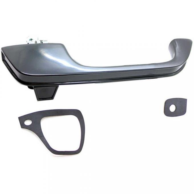 OER 1973-91 Chevrolet/GMC C/K/R/V Pickup Truck, Blazer, Jimmy, Suburban, Exterior Door Handle, Black, RH 6272582B
