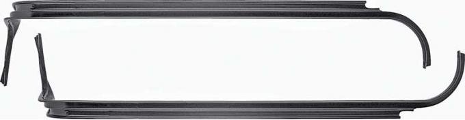 OER 1963-64 Impala, Bel Air, Biscayne, Trunk Weatherstrip Channel Set, EDP Coated 14739A