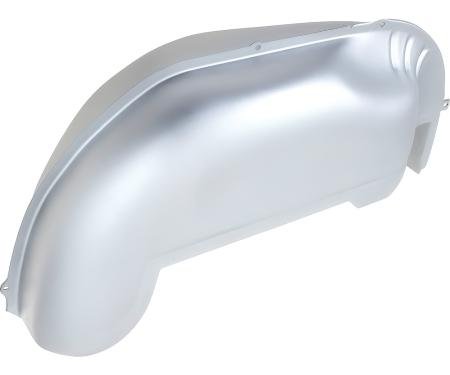 OER 1964 Impala, Biscayne, Inner & Outer Rear Wheelhouse, 2 door, RH Passenger Side, Silver Weld-Thru B17040W