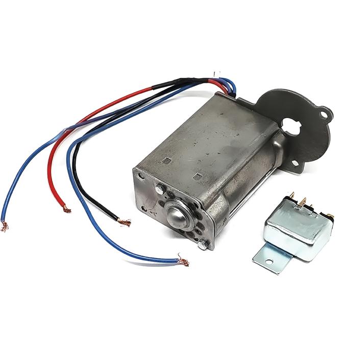 OER 1971-76 Chevrolet Impala, Convertible Top Drive Motor and Relay Set, For Scissor Top ST001
