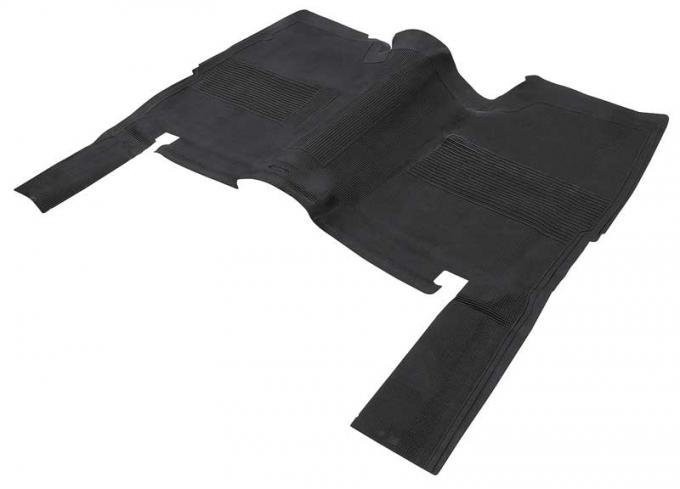 OER 1967-72 Chevrolet, GMC C/K Truck, Rubber Floor Mat, With Small Transmission Hump 345933