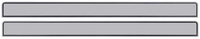 OER 1981-91 Chevy, Pickup, Blazer, Suburban, Door Panel Insert Trim Molding Set, w/o Pull Strap TL3167