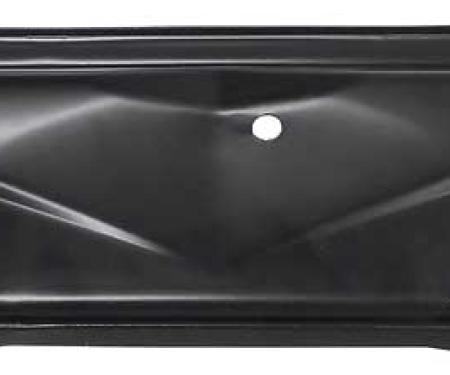 OER 1973-91 Chevy GMC, Fleetside Pickup, Rear Gravel Guard Shield, Bumper Bracket Cover, LH Driver Side 325465