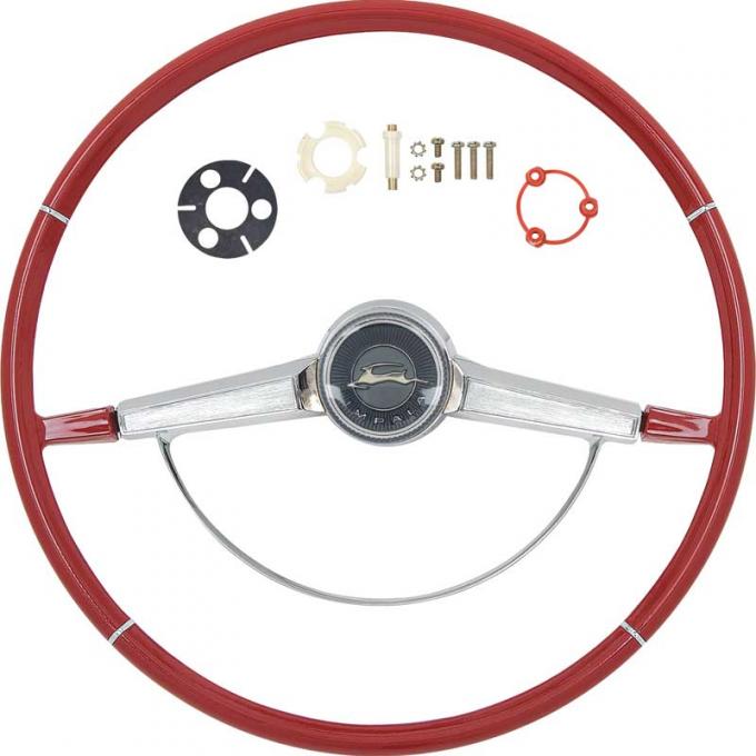 OER 1965 Impala Red Steering Wheel Kit *R65002