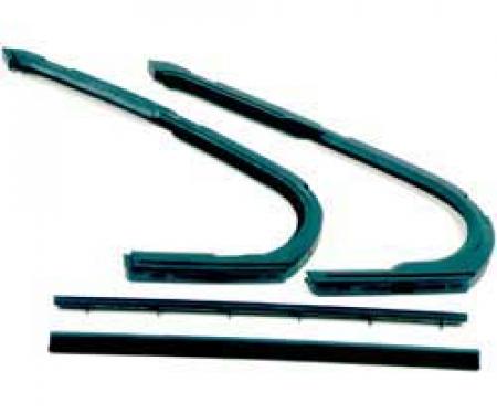 OER 1961-62 Chevrolet Impala, Bel Air 2 and 4-Door Hardtop, Convertible, Vent Window Weatherstrips W21615