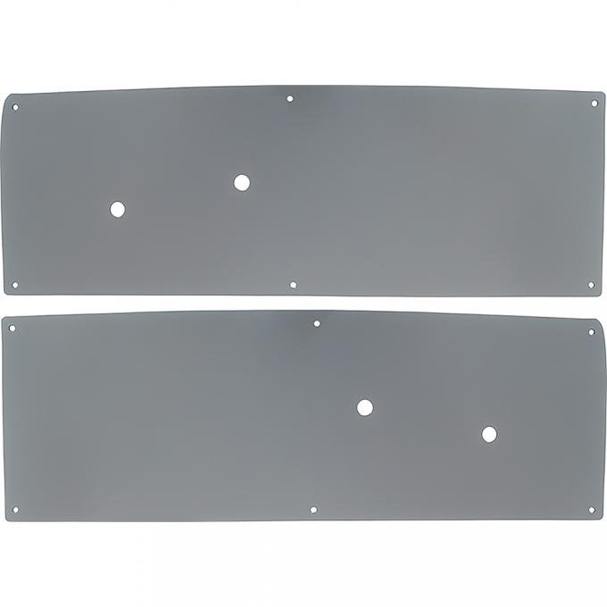 OER 1947-55 Chevy, GMC Pickup Truck, Cardboard Interior Door Panels, Gray, Pair CT190