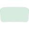 OER 1959-60 Impala, Bel Air, LeSabre, Eldorado, Catalina, Bonneville, Rear Window Glass, 2 Door Hardtop, Light Green Tinted BG3006T