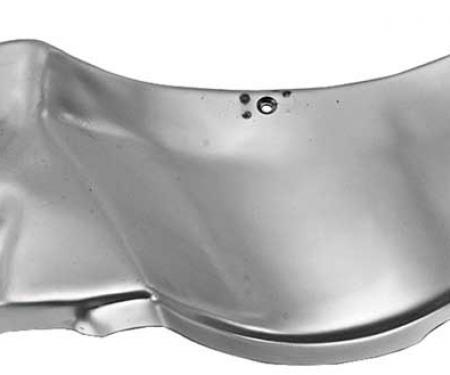 OER 1956-57 Chevrolet LH Lower Front Curved Splash Shield TF400457