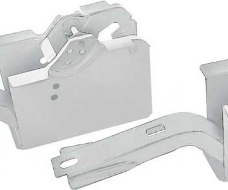 OER 1960-64 Impala, Bel Air, Biscayne, Trunk Lid Hinges, Hardtop, Sedan, Weld-Thru Coated, Pair 152600W