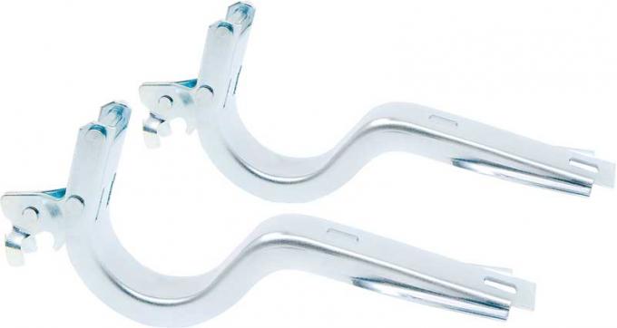 OER 1961-65 GM Full size, Trunk Lid Hinges, Hardtop, Sedan Models, RH and LH, Pair 5717538