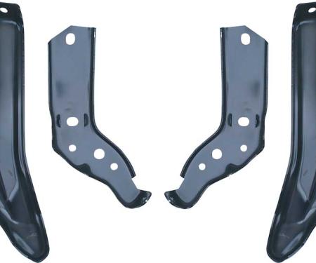 1963 Impala / Full Size 4 Piece Rear Bumper Bracket Set