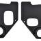 OER 1955-59 Chevrolet, GMC Picku, Panel, Suburban, Interior Kick Panels, with Speaker Holes, Black, Pair A5100103
