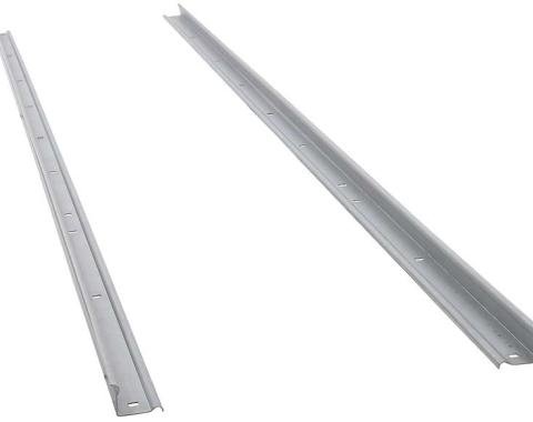 1947-53 Chevrolet, GMC, Bed Angle Strips, Long Bed, Stepside, Raw Steel, Paintable