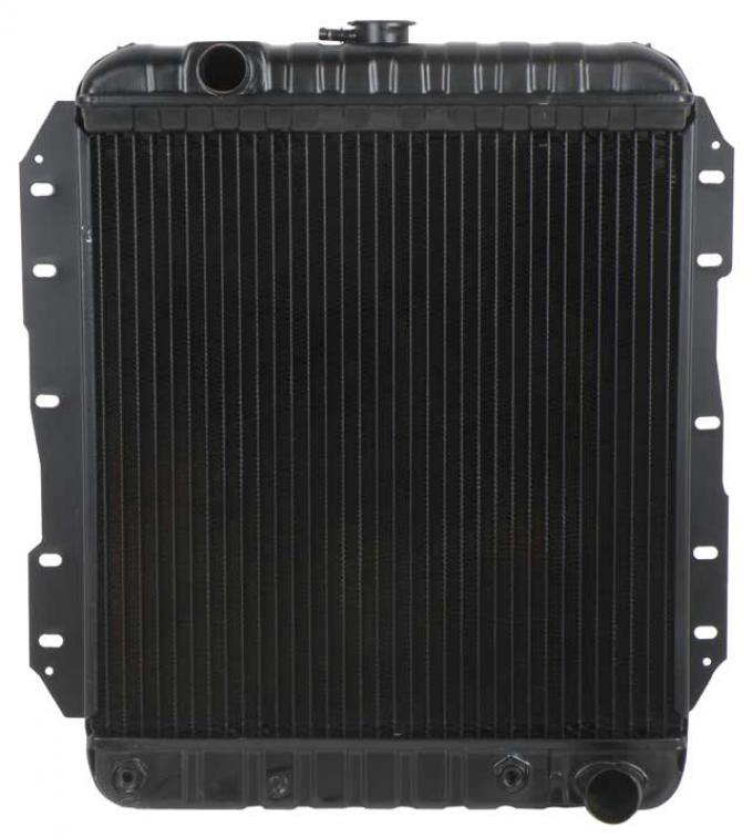 OER 1958 Impala/Full-Size V8-348 W/ AT - Radiator 3 Row (19-3/4" X 19-1/4 " X 2") Brass/Copper Core CRD1053A
