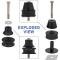 OER 1973-80 Chevy, GMC Pickup, Blazer, Jimmy, Suburban, Standard Cab Mount Bushing Set, Front & Rear, 1/2 ton, 2 Wheel Drive, 18 Piece Set T71206