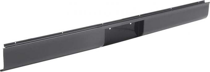 OER 1973-87 Chevrolet/GMC C/K Fleetside, Rear Roll Pan, With License Pocket, With License Lamp Hole T1458