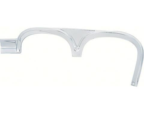 OER 1965 Impala, Bel Air, Biscayne, Headlight Eyebrow Molding, LH Driver Side, GM Licensed 3865253