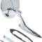 OER 1963-65 Impala, Chevelle, Chevy II, Nova, Corvette, Convex Outer Door Mirror, with Bow Tie Logo, RH Passenger Side 985878C