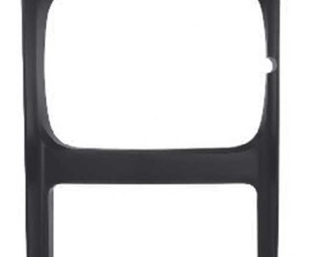 1985-88 Chevrolet, GMC Truck, Headlamp Bezel, Single Headlamps, Black, LH T77182