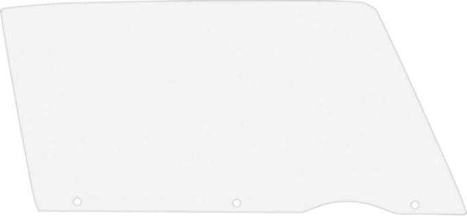 OER 1965-66 Buick, Chevrolet, Pontiac, Oldsmobile, Full Size, 2 Door Hardtop, Front Door Window Glass, Clear, LH Driver Side FD3660C