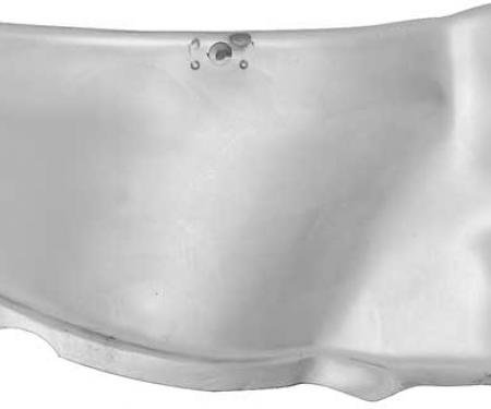 OER 1956-57 Chevrolet RH Lower Front Curved Splash Shield TF400458