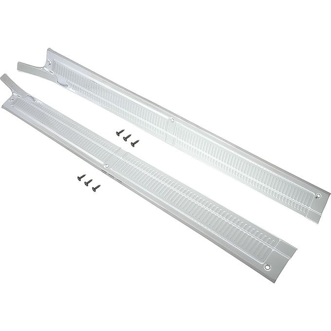 1973-77 Chevrolet Blazer, GMC Jimmy, Door Sill Plate Set, Aluminum, LH and RH