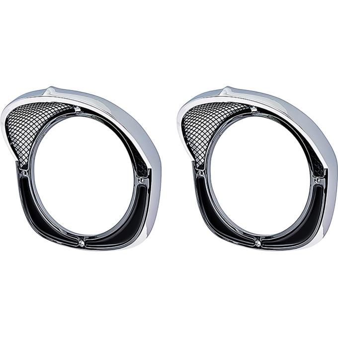 OER 1957 Chevrolet Bel Air, 150, 210, Nomad, Headlamp Bezels, Pair TF400002