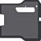 1955-57 Chevy Bel Air, Rubber Trunk Mat, Convertible