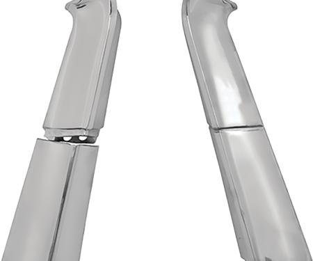 OER 1957 Chevy Bel Air, 150, 210, Vertical Tail Fin Molding Set, 4 Piece Set TF400927