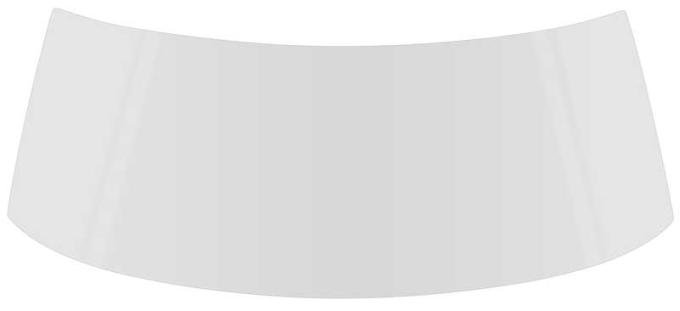 OER 1969-70 Buick, Chevy, Pontiac, Oldsmobile, Full Size, Front Windshield Glass, w/o Buiilt In Antenna, 2 & 4 Door Hardtop, Coupe, Convertible, Clear Glass, FW722C