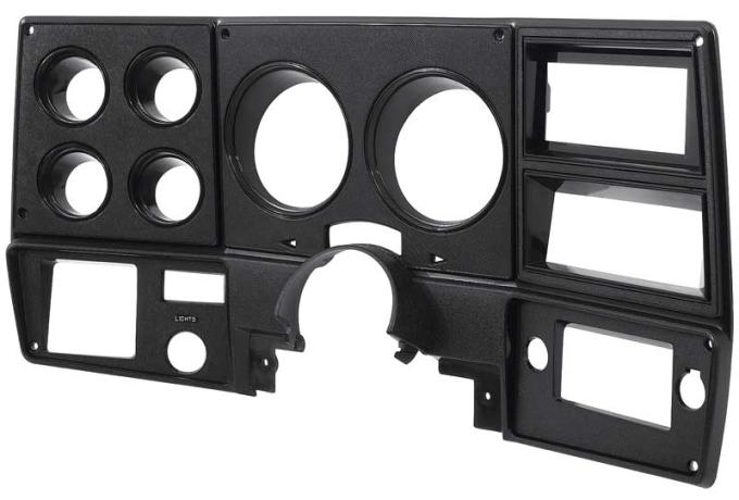 OER 1978-80 Chevy, GMC Pickup, Blazer, Jimmy, Suburban, Dash Bezel, Black, with Air Conditioning 14237