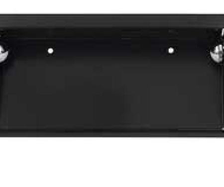 OER 1954-87 Chevy, GMC Stepside, Rear Roll Pan, with License Plate Pocket & 2 License Lamps 153415