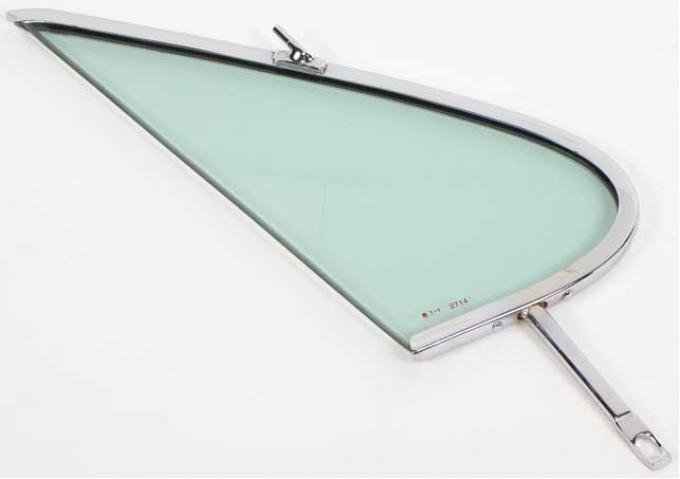 OER 1961 Impala, 1961-62 Bel Air 2 Door Bubble Top Vent Assembly With Tinted Glass, RH A1649
