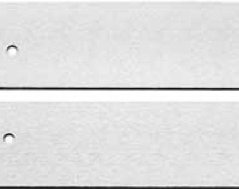 OER 1981-87 Chevy, GMC Pickup, Blazer, Jimmy, Suburban, Billet Door Panel Inserts, with Door Panel Straps, Pair T6153