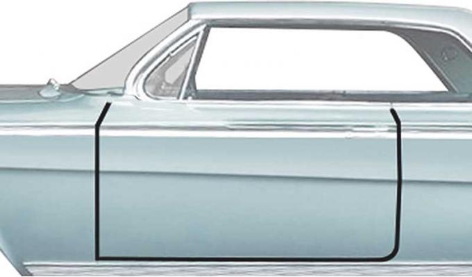 OER 1961-62 Impala / Full-Size 2-Door Hardtop /Convertible Door Frame Weatherstrips K426