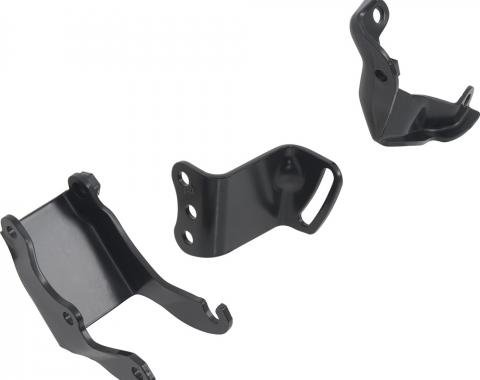 OER 1969-72 Camaro, Impala, Nova, Power Steering Bracket Set, Small Block, with Long Water Pump 748835